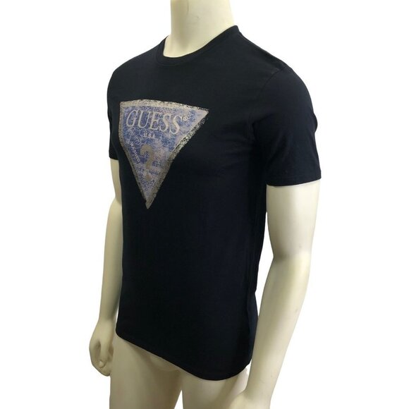 GUESS MEN'S BLACK‎ TSHIRT SZ XS - Picture 2 of 6
